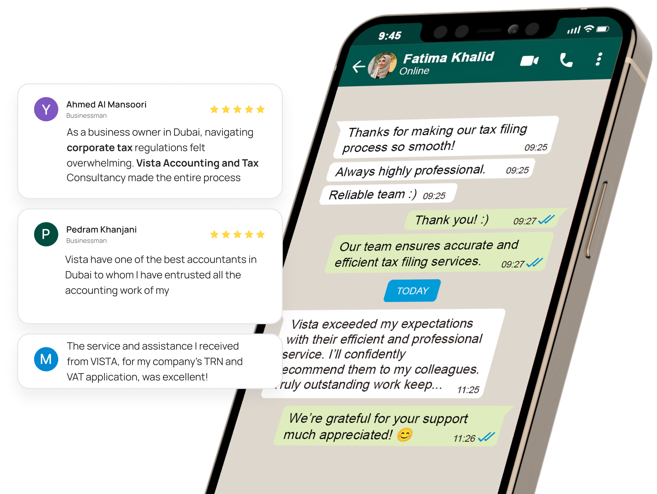 tax related charts on a mobile