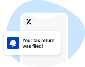 your tax return was filed!